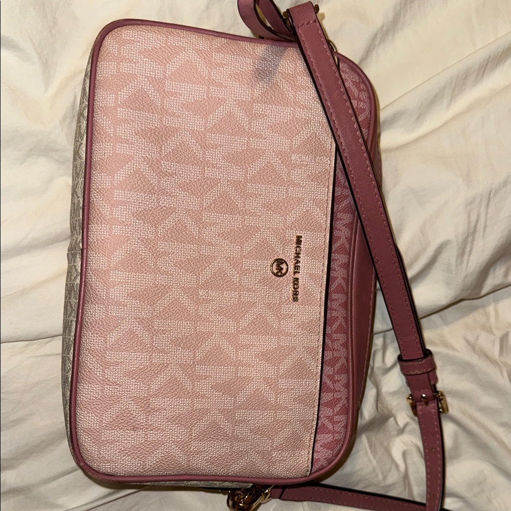 Michael Kors Blush Pink Crossbody Bag
